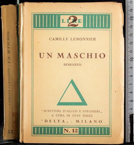 Un maschio - Camille Lemonnier - copertina