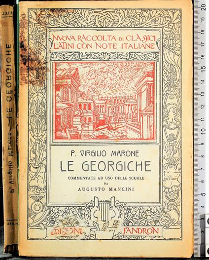 Le georghiche - Virgilio Marrone - copertina