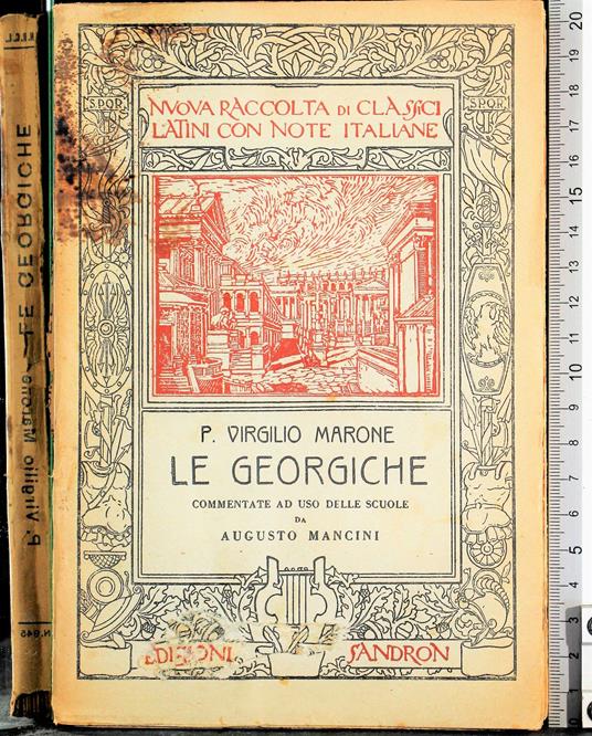 Le georghiche - Virgilio Marrone - copertina