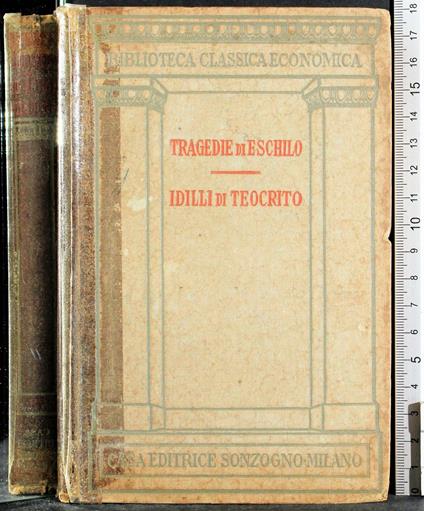 Tragedie. Idilli - copertina