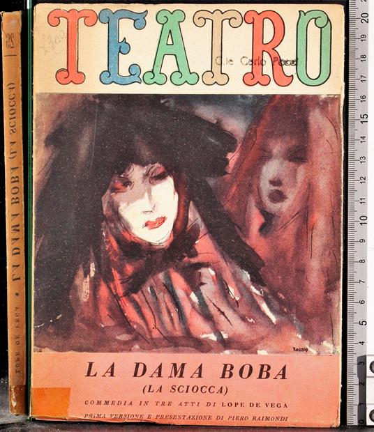 dama Boba (la sciocca) - Lope de Vega - copertina