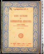 Guida all'esame di letteratura italiana Parte prima