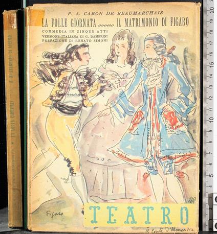 folle giornata ovvero il matrimonio di Figaro - copertina