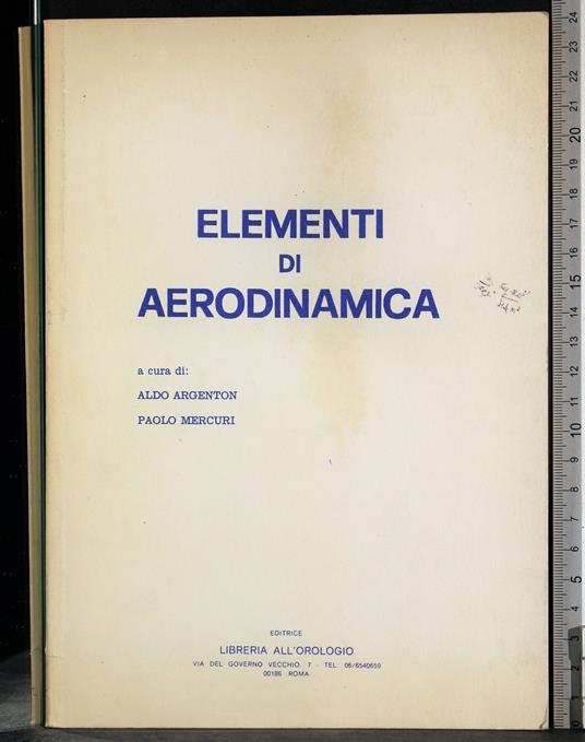 Elementi di aerodinamica - copertina