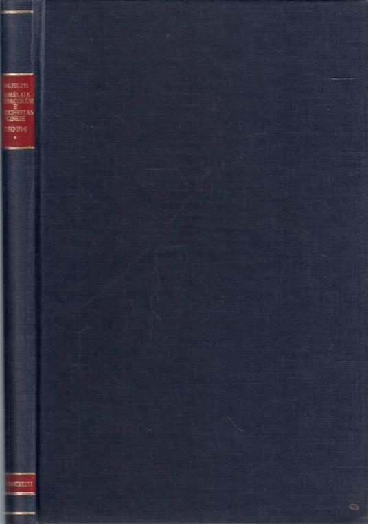 Storia della spedizione scientifica italiana nell' Himalaia Caracorum e Turchestan cinese 1913-1914. Volume Primo - Filippo De Filippi - copertina
