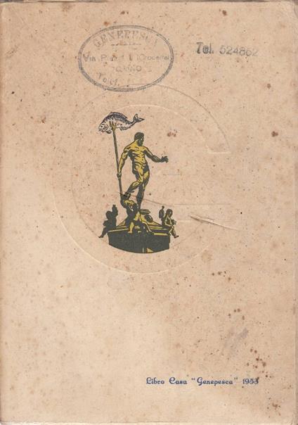 Libro casa Genepesca 1953 - copertina