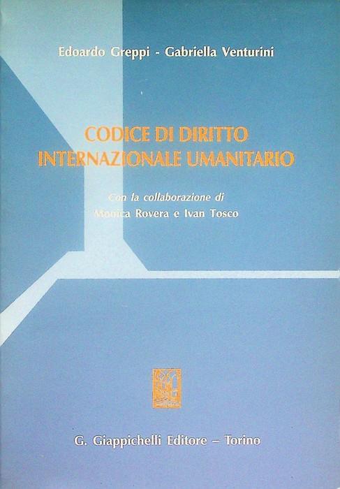 Codice di diritto internazionale umanitario - copertina