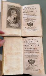 . Cornel. Celsus et Q. Serenus Samonicus De medicina alter, ut ab Almeloveenio editus est a. MDCCXIII. alter, ut a Constantino a. MDLXVI