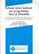 Schemi idrici italiani: un programma fino al Duemila: Convegno organizzato dall'A.N.F.I.D.A. e dalla I.R.S.I. sotto il patrocinio del Ministero dei Lavori Pubblici e della Confindustria e con la partecipazione del Comitato Opere Idrauliche dell'Ance