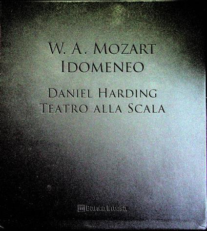 Idomeneo - Wolfgang Amadeus Mozart - copertina