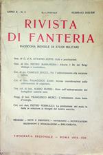 Rivista di fanteria: rassegna mensile di studi militari: Anno II - N. 2 - Febbraio 1935-XIII