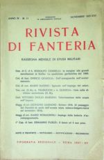 Rivista di fanteria: rassegna mensile di studi militari: Anno IV - N. 11 - Novembre 1937-XV