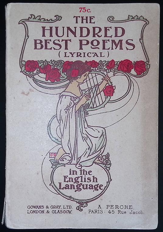 The hundred best poems in the english language - copertina