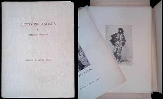 L' incisione italiana. L'Ottocento - Alfredo Petrucci - copertina