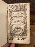 Il Ritratto del Serenissimo Don Carlo Emanuello, Duca di Savoia, Panegirico del Marino al Figino
