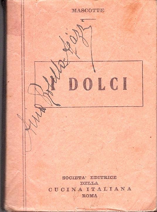 I dolci - Mascotte - copertina