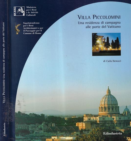 Villa Piccolomini - Carla Benocci - copertina