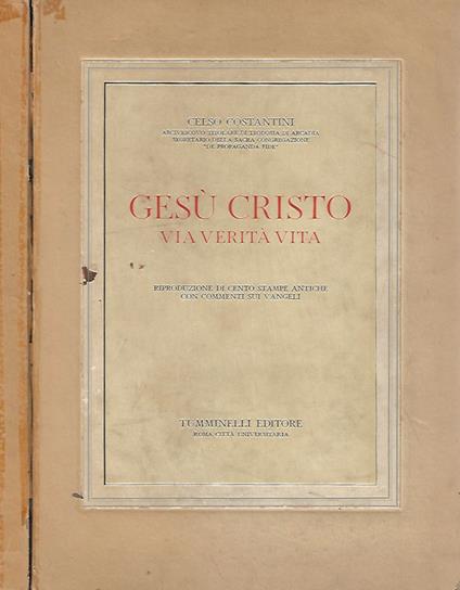 Gesù Cristo - Celso Costantini - copertina