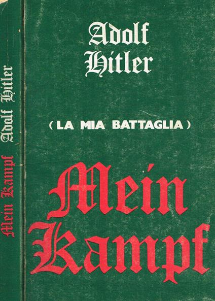 Mein Kampf - Adolf Hitler - copertina