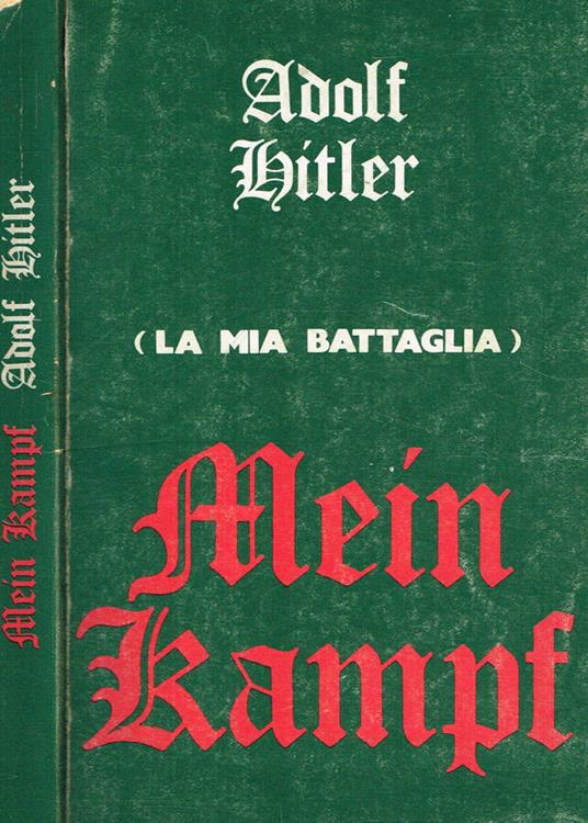 Mein Kampf - Adolf Hitler - copertina