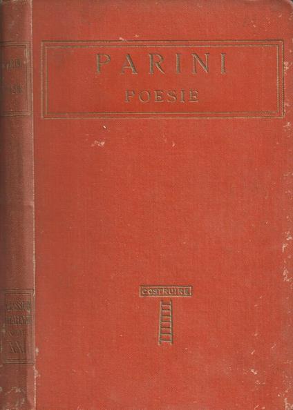 Poesie - Giuseppe Parini - copertina