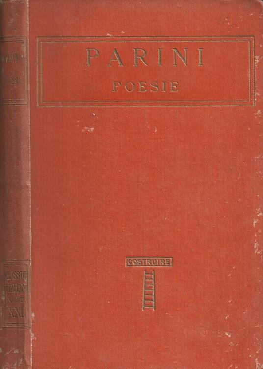 Poesie - Giuseppe Parini - copertina