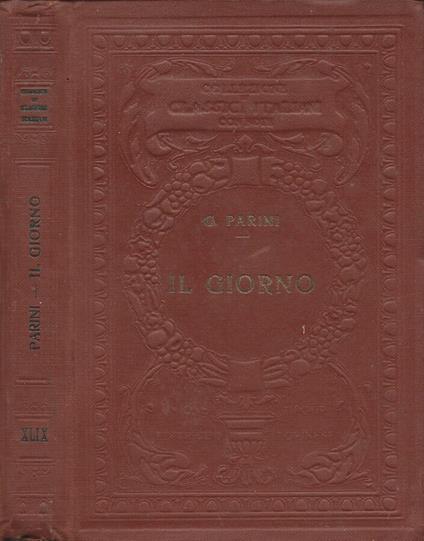 Il giorno - Giuseppe Parini - copertina