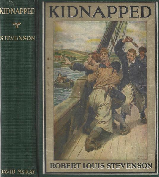 Kidnapped - Robert Louis Stevenson - copertina