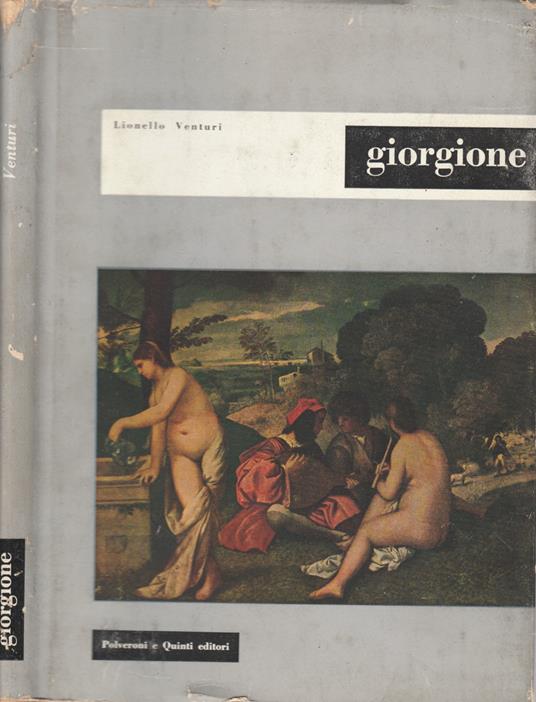 Giorgione - Lionello Venturi - copertina