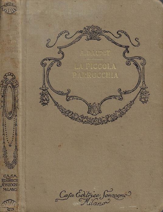 La piccola parrocchia - Alphonse Daudet - copertina