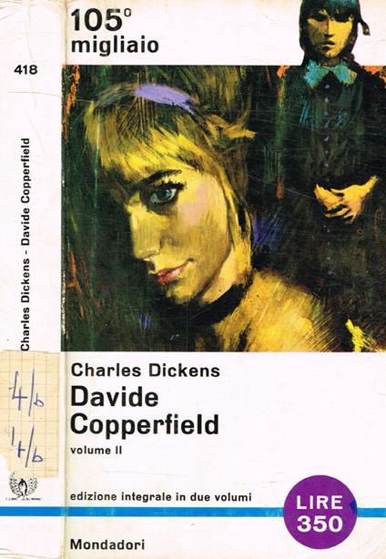 Davide Copperfield vol.II - Charles Dickens - copertina