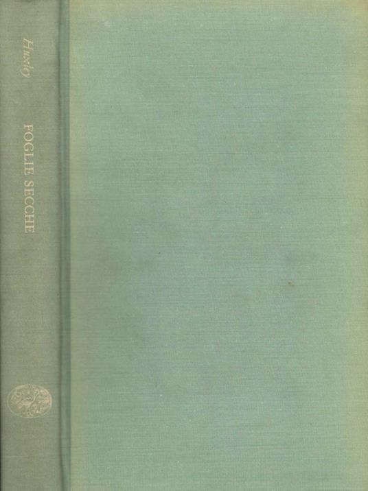 Foglie secche - Aldous Huxley - copertina