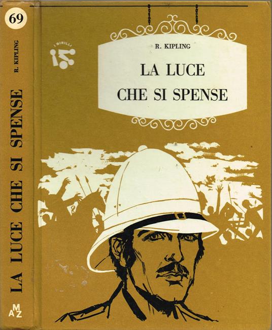 La luce che si spense - Rudyard Kipling - copertina