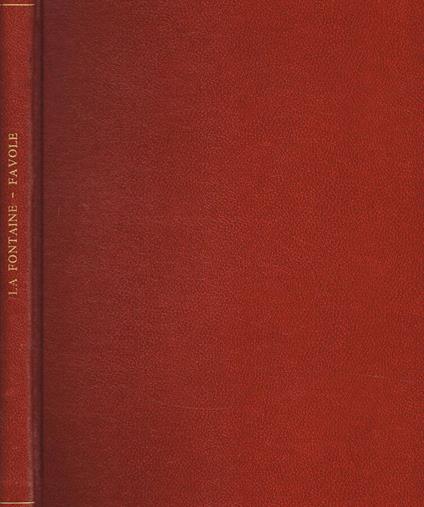 Favole - Jean de La Fontaine - copertina
