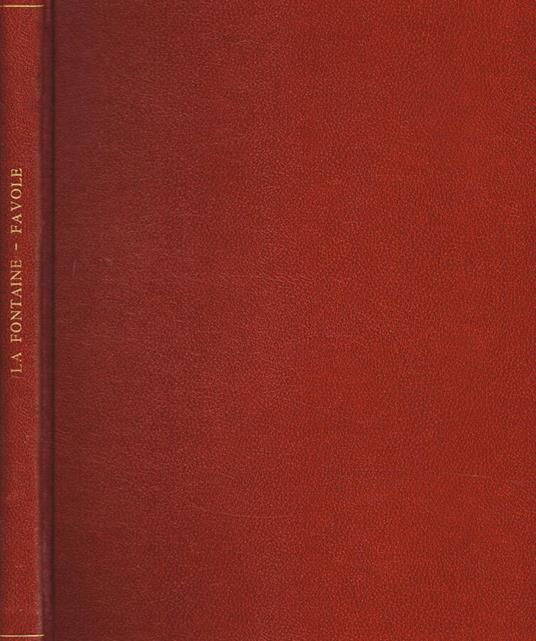 Favole - Jean de La Fontaine - copertina