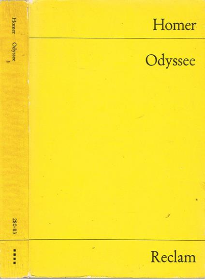 Odyssee - Omero - copertina