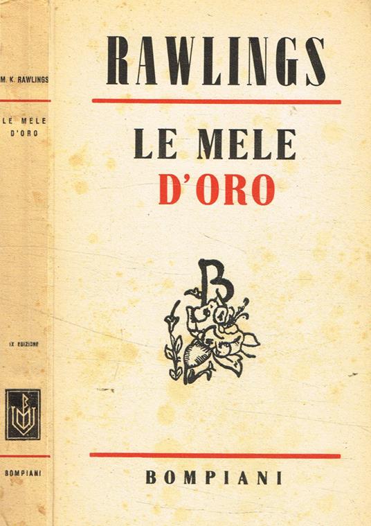 Le mele d'oro - Marjorie K. Rawlings - copertina