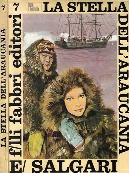 La stella dell'Araucania - Emilio Salgari - copertina