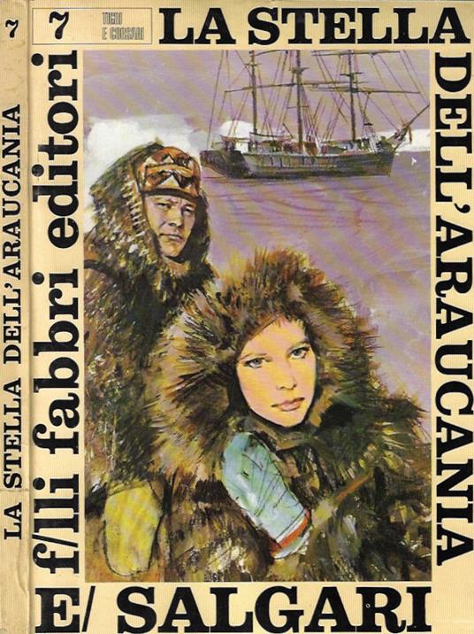 La stella dell'Araucania - Emilio Salgari - copertina