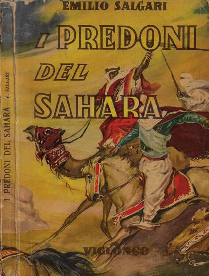 I Predoni del Sahara - Emilio Salgari - copertina