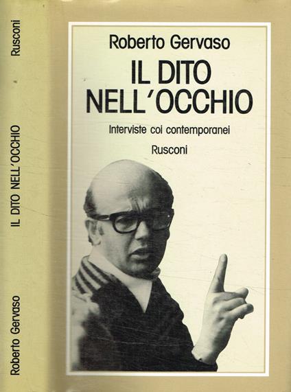 Il dito nell'occhio - Roberto Gervaso - copertina