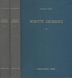 Scritti giuridici - Vol. I, II