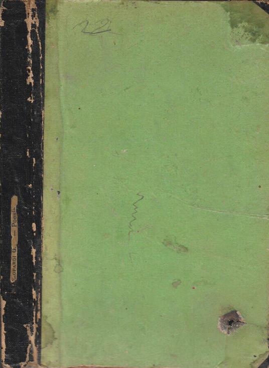 Poesie - Giacomo Leopardi - copertina