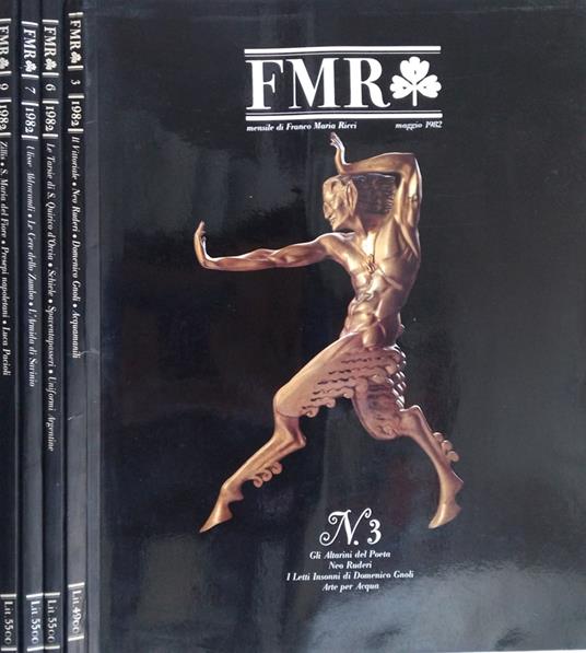 FMR - N. 3,6,7,9 - 1982 - Franco Maria Ricci - copertina