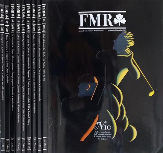 FMR n. 10-11-12-13-14-15-16-17-19, 1983 - Franco Maria Ricci - copertina