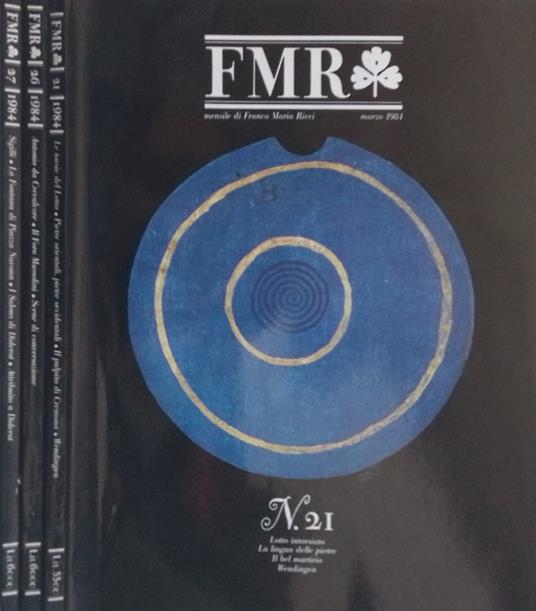 FMR n. 21-26-27, 1984 - Franco Maria Ricci - copertina