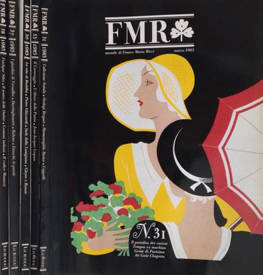 FMR n. 31-33-36-37-38, 1985 - Franco Maria Ricci - copertina
