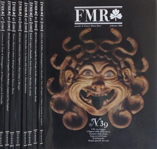 FMR n. 39-41-42-43-44-45-46-47, 1986 - Franco Maria Ricci - copertina