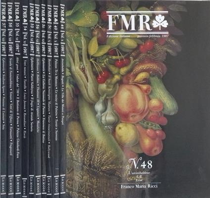 FMR n. 48-49-50-51-52-53-54-55-56-57, 1987 - Franco Maria Ricci - copertina