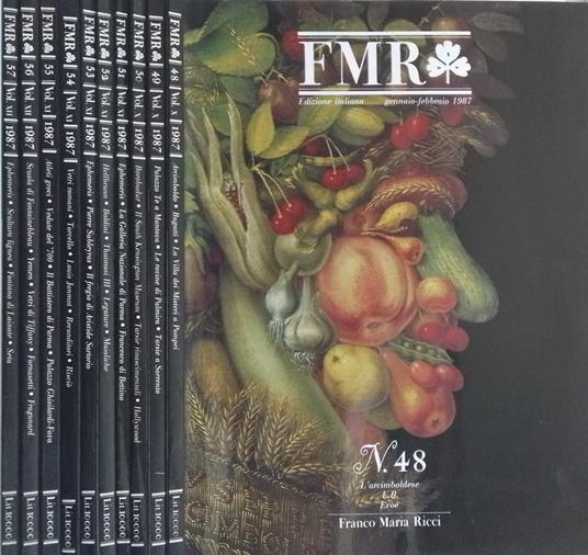 FMR n. 48-49-50-51-52-53-54-55-56-57, 1987 - Franco Maria Ricci - copertina